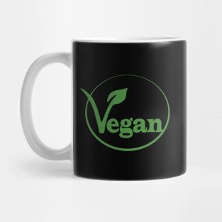 Vegan Symbol - Plant Based and Eco Friendly Mug